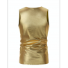 Shiny metallic t-shirt - sleeveless vestT-shirts