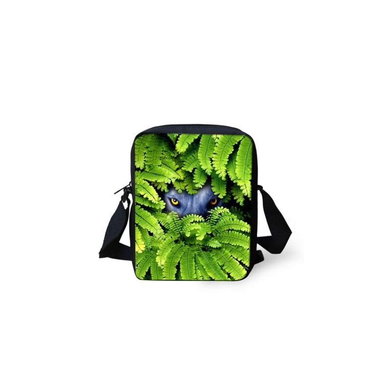 BolsosAnimals in leaves - small crossbody bag