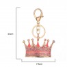 Crystal crown - keychainKeyrings