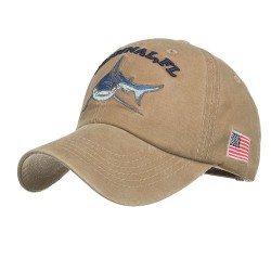 Sombreros / gorrasVintage original Tiburón - tapa de béisbol de algodón bordado - unisex