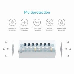 HubOrico A3H7 A3H10 A3H4 - separador de alta velocidad de aluminio - 7-port - USB 3.0