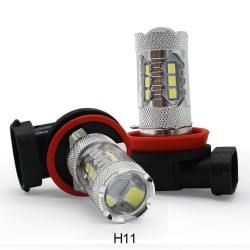 Car fog light - LED bulb - H1 H4 H3 H13 H16 1156 9005 9006 - headlight light - 12V
