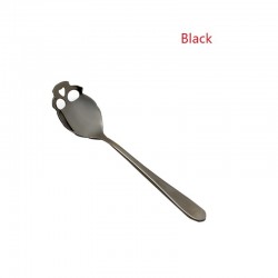 Cubiertoscucharada de acero inoxidable en forma de cráneo para té & café & postres