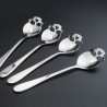 Cubiertoscucharada de acero inoxidable en forma de cráneo para té & café & postres