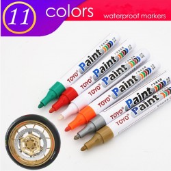 Permanent marker for car tire - waterproofWheel parts