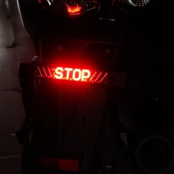 Luces de giroMoto LED luz de la cola - STOP indicador - luces de giro LED tira