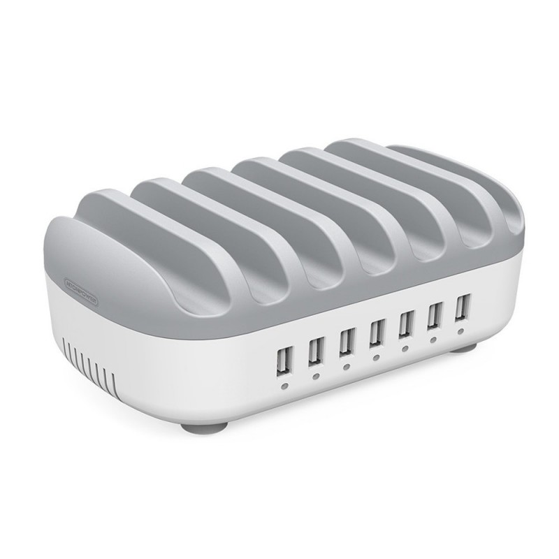5V2.4A 7-ports USB charging station dock with phone holderChargers