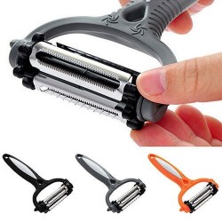 Cuchillos de cocinaHerramienta rotativa multifuncional de cocina de 360 grados - peeler para verduras " frutas - rallador - c...