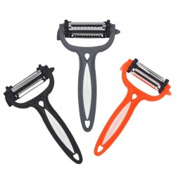 Cuchillos de cocinaHerramienta rotativa multifuncional de cocina de 360 grados - peeler para verduras " frutas - rallador - c...