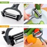 Cuchillos de cocinaHerramienta rotativa multifuncional de cocina de 360 grados - peeler para verduras " frutas - rallador - c...