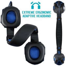 AuricularesPC780 - auriculares de juego - auriculares con cable con micrófono & Led