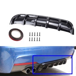 EstiloAuto universal spoiler chassis fin - parachoques traseros