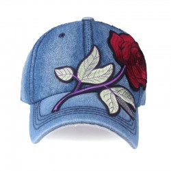 Sombreros & gorrasGorra de béisbol Jeans con rosa roja