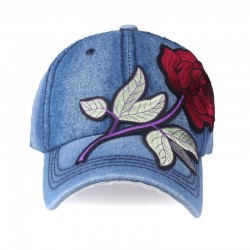 Sombreros & gorrasGorra de béisbol Jeans con rosa roja