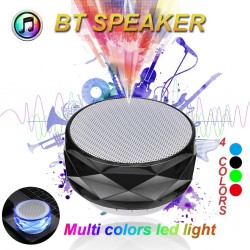 Altavoz BluetoothAltavoz Bluetooth inalámbrico con LED - soporte tarjeta TF