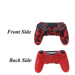 AccesoriosPlaystation Doble Shock PS4 Pro Slim - piel protectora para el controlador  2 gorras de palo pulgar