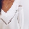 Blusas y camisassaltador de lana - elegante blusa con encaje