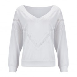 Blusas y camisassaltador de lana - elegante blusa con encaje
