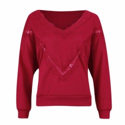 Blusas y camisassaltador de lana - elegante blusa con encaje
