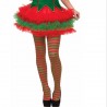 LenceríaElfo de Navidad - medias rayadas
