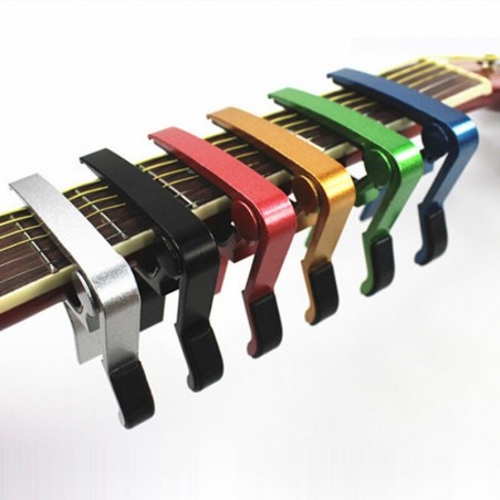 Aluminium guitar capo - quick change clamp - tone adjustingGuitars