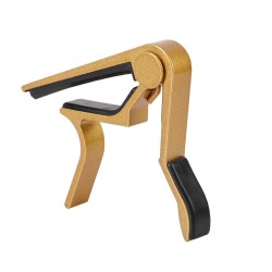 GuitarrasAluminio guitarra capo - cambio rápido pinza - ajuste de tono