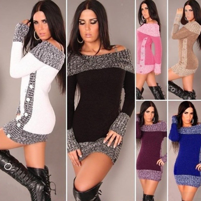 Hoodies & JerséisCotton & lana - suéter caliente largo Hoodies & JerséisCotton & lana - suéter caliente largo