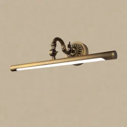 ApliquesEstilo retroamericano Lámpara de pared de cobre - 45cm