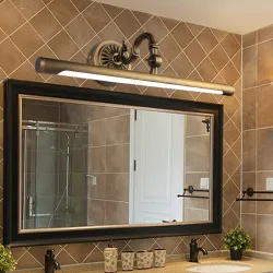 ApliquesEstilo retroamericano Lámpara de pared de cobre - 45cm