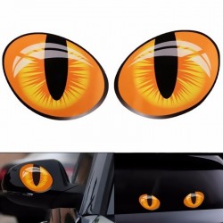 Cat Eyes car sticker - 3D reflective - 10 * 8cmStickers