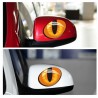 PegatinasCat Eyes coche sticker - 3D reflectante - 10 * 8cm