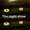 PegatinasCat Eyes coche sticker - 3D reflectante - 10 * 8cm
