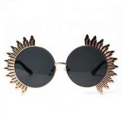 Vintage round sunglasses with rivets - UV 400Sunglasses