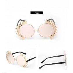 Vintage round sunglasses with rivets - UV 400Sunglasses