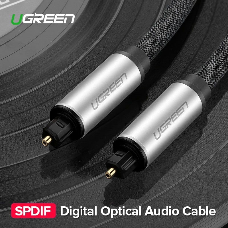 CablesUgreen Toslink - cable óptico digital - adaptador de audio 1m - 1,5m - 2m - 3m
