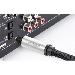 CablesUgreen Toslink - cable óptico digital - adaptador de audio 1m - 1,5m - 2m - 3m