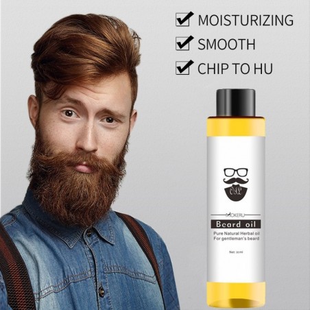 AfeitadoAceite de barba orgánica - hidratación - alisado - 30 ml