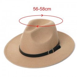 Sombreros & gorrassombrero de algodón de moda con cinturón decorativo