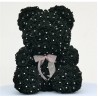 Rose bear - bear made of infinity roses with diamonds - 25 cm - 35 cmValentine's day