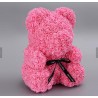 Día de San Valentínoso de rosa - oso de rosas de infinito con diamantes - 25 cm - 35 cm