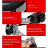 CascosCasco de soldadura solar de oscurecimiento automático - máscara - 4 sensores de arco DIN5 ~13
