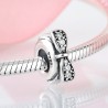 Pulseraplata de ley 925 - cuentas redondas para pulsera