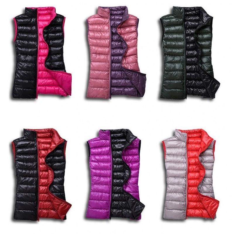 Warm - down - double-sided vestJackets Warm - down - double-sided vestJackets
