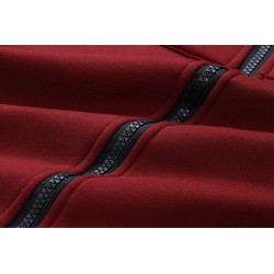ChaquetasChaqueta casual oversize - sudadera con capucha larga con cremallera - más tamaño