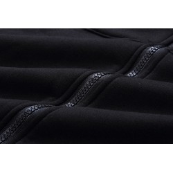 ChaquetasChaqueta casual oversize - sudadera con capucha larga con cremallera - más tamaño