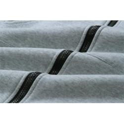 ChaquetasChaqueta casual oversize - sudadera con capucha larga con cremallera - más tamaño