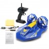 BarcoTKKJ A1 2.4G 4CH - dual-propeller hovercraft - barco RC - motores dobles - modelo RTR