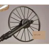 Bicycle & water pipe - vintage LED Edison light - wall lampWall lights