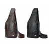 BolsosBolso de cuero bandolera de moda con hojas patrón