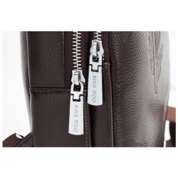 BolsosBolso de cuero bandolera de moda con hojas patrón